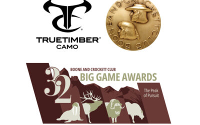 TrueTimber Official Merchandise Sponsor of the Boone and Crockett Club’s 32nd Big Game Awards; Display Opened May 3rd