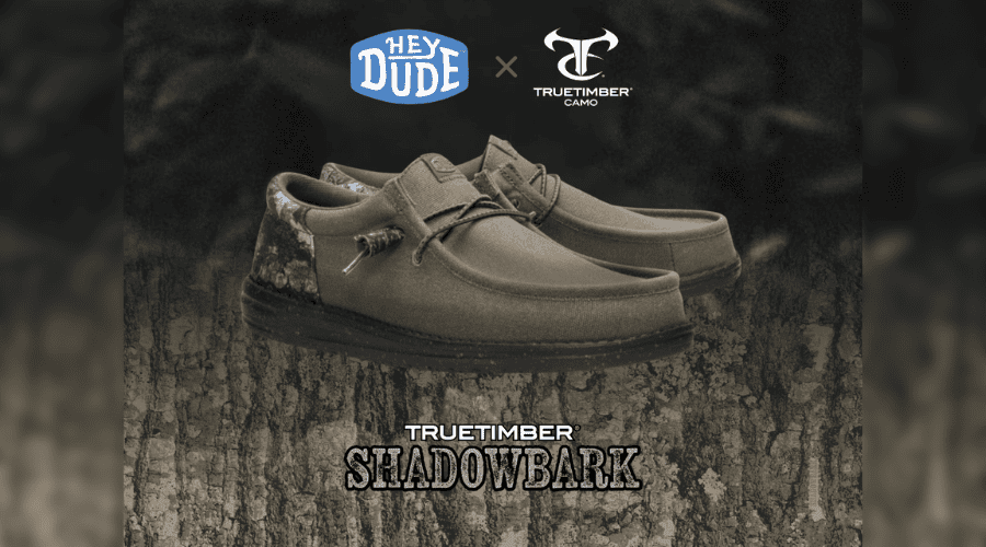 HEYDUDE Wally Funk shoes featuring TrueTimber Shadowbark camo